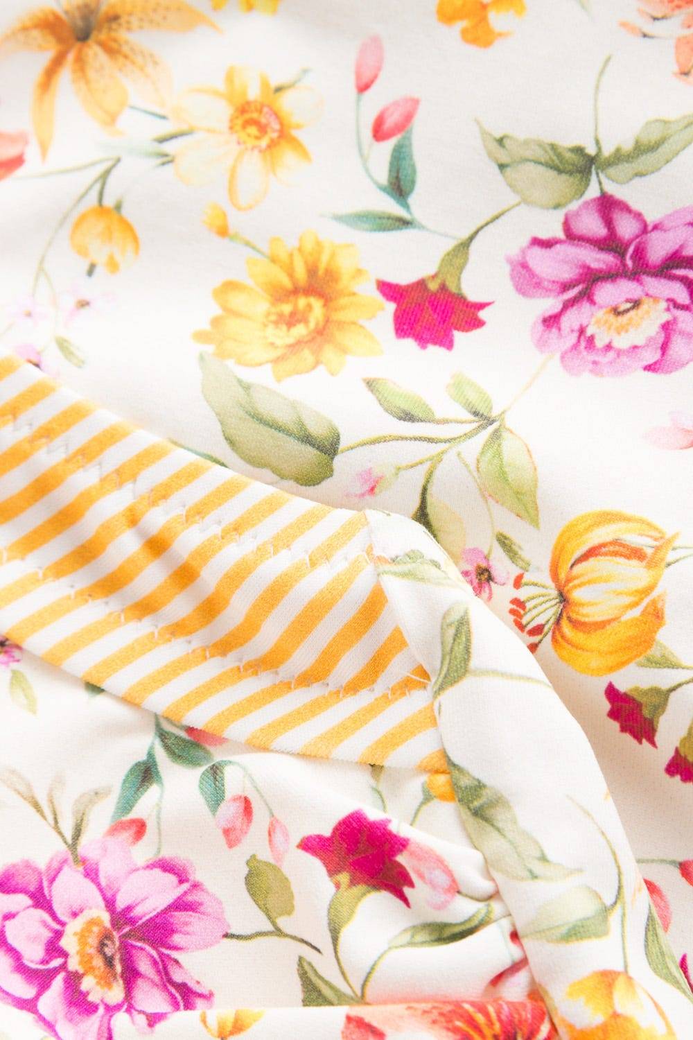 Rösch Badeanzug Im Blumen-Druck Sommerblüten Retro Verspielt Lycra