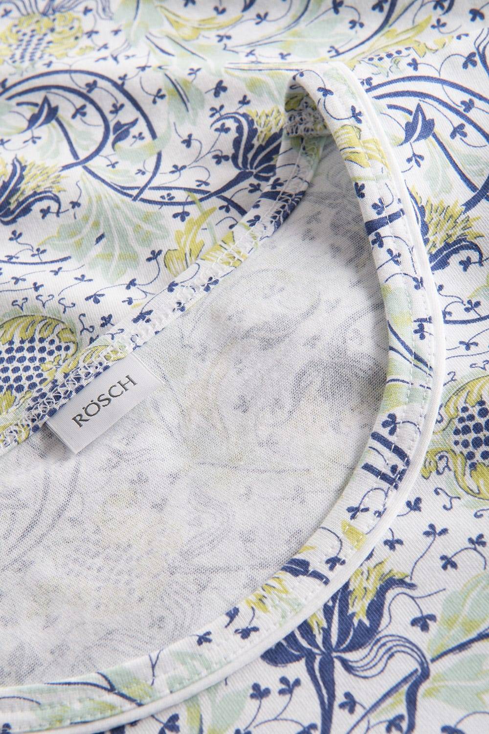 Rösch Basic Bigshirt Kurzarm Im Floralen Ornament-Print 1884811