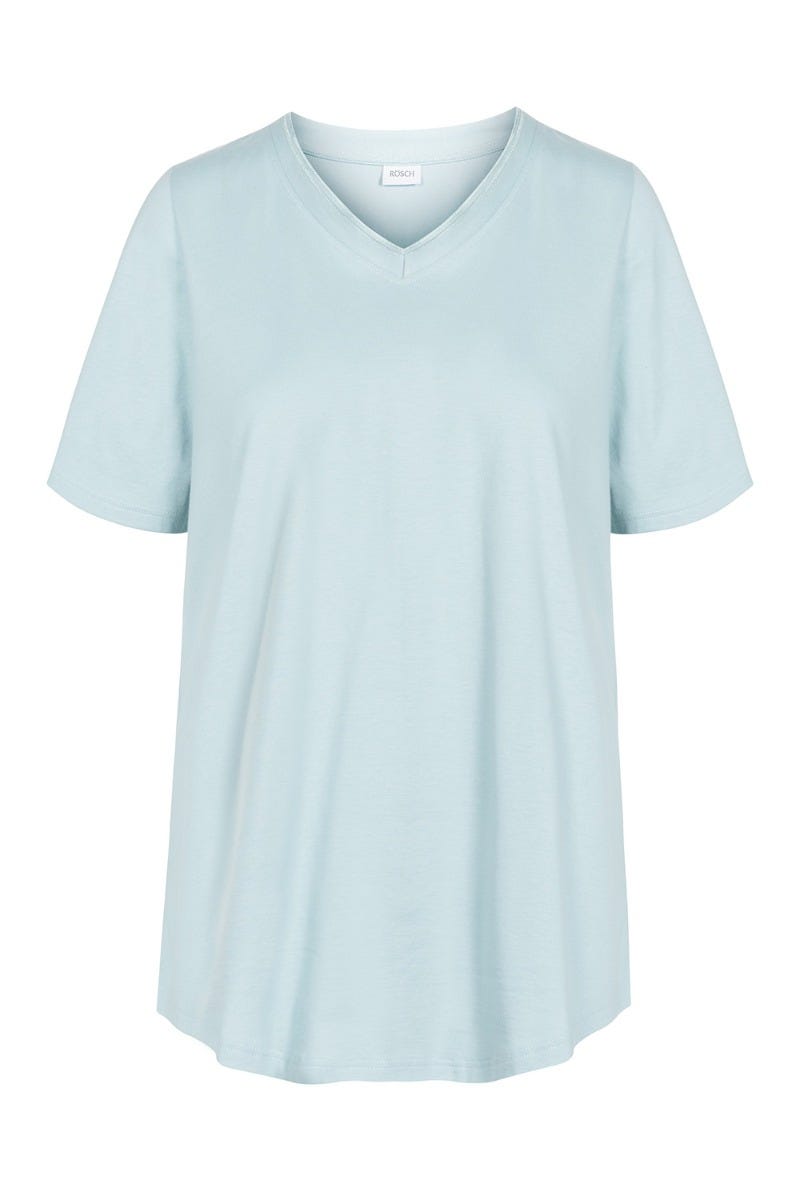 Rösch Basic T-Shirt Mit Zierstichen Pyjamashirt Mix &amp; Match 1884801