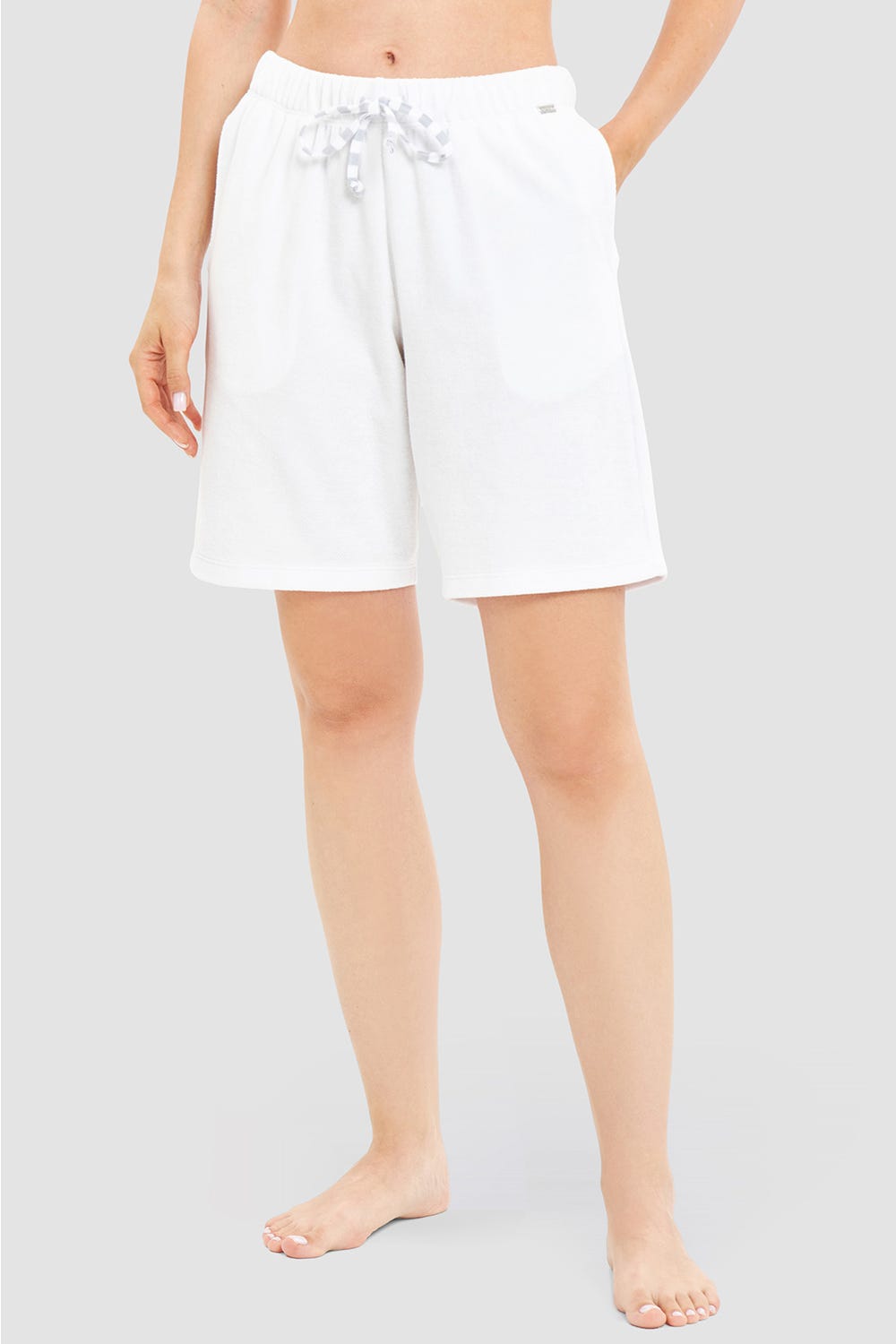 Rösch Bermuda aus Frottee mit Seitentaschen Baumwolle/Polyester