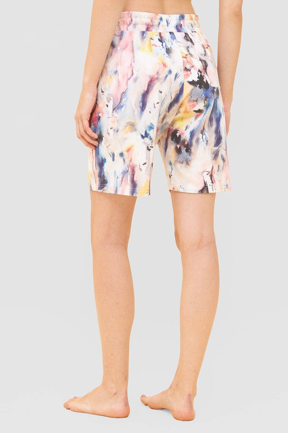 Rösch Bermuda Im Farbenfrohen Druck Sweat Mix &amp; Match Baumwolle/Elasthan