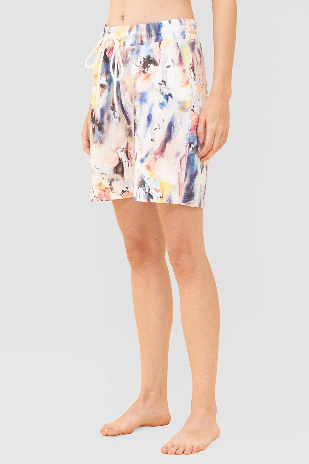 Rösch Bermuda im farbenfrohen Druck Sweat Mix &amp; Match Baumwolle/Elasthan