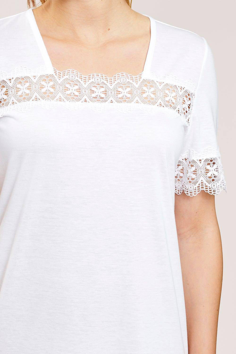 Rösch Bigshirt Mit Spitzendetails Romantic Line 1884133