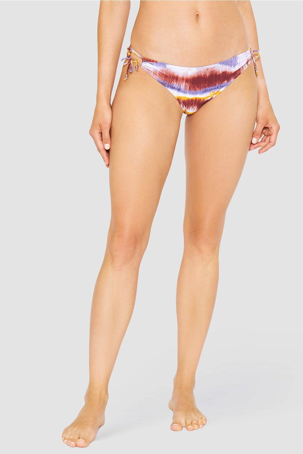 Rösch Bikini-Hose im Batikdruck moderne Streifen zum Binden