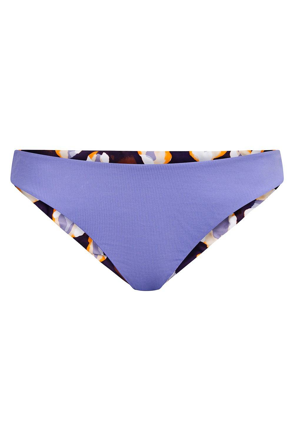 Rösch Bikini-Hose Wendbar In Flieder Und Im Tupfendruck Leo