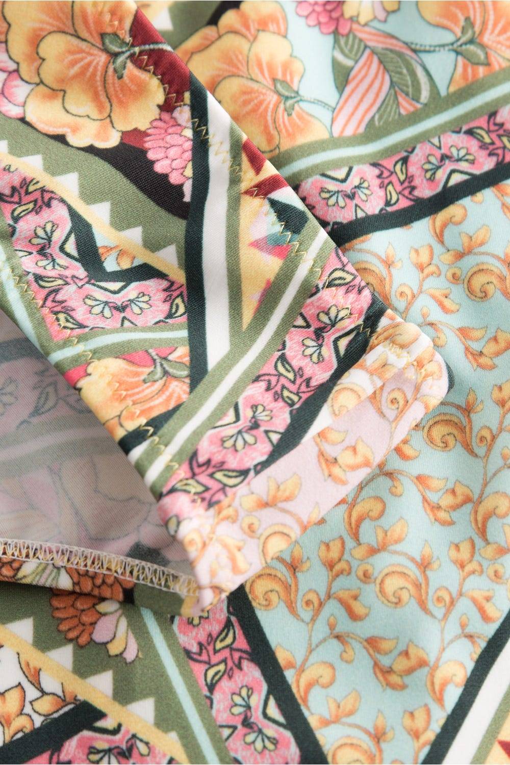 Rösch Bikini Im Orientalischen Fliesen-Muster Grafisch Lycra