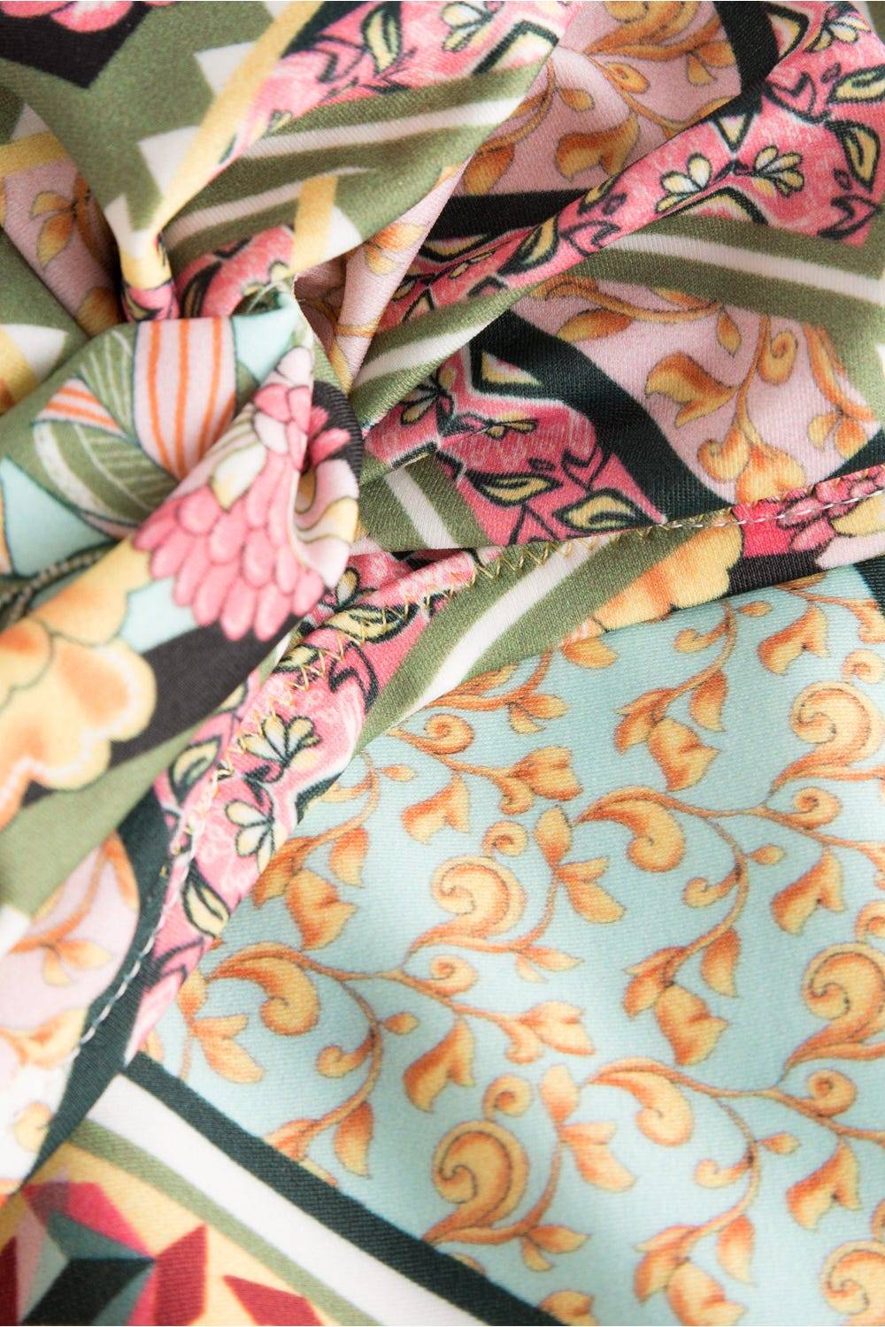 Rösch Bikini Im Orientalischen Fliesen-Muster Grafisch Lycra