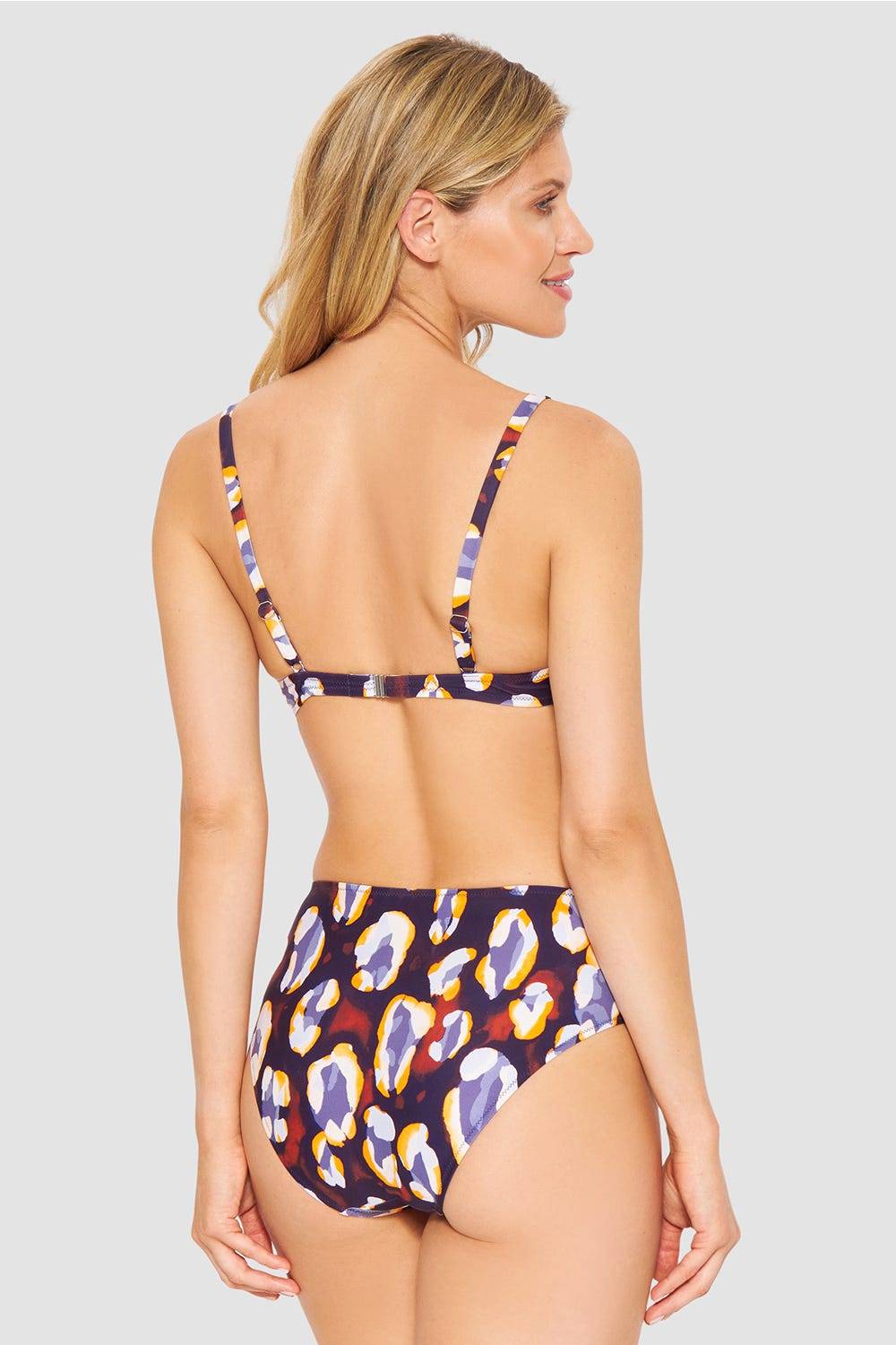 Rösch Bikini-Oberteil Bügel Im Tupfendruck Modern Leo