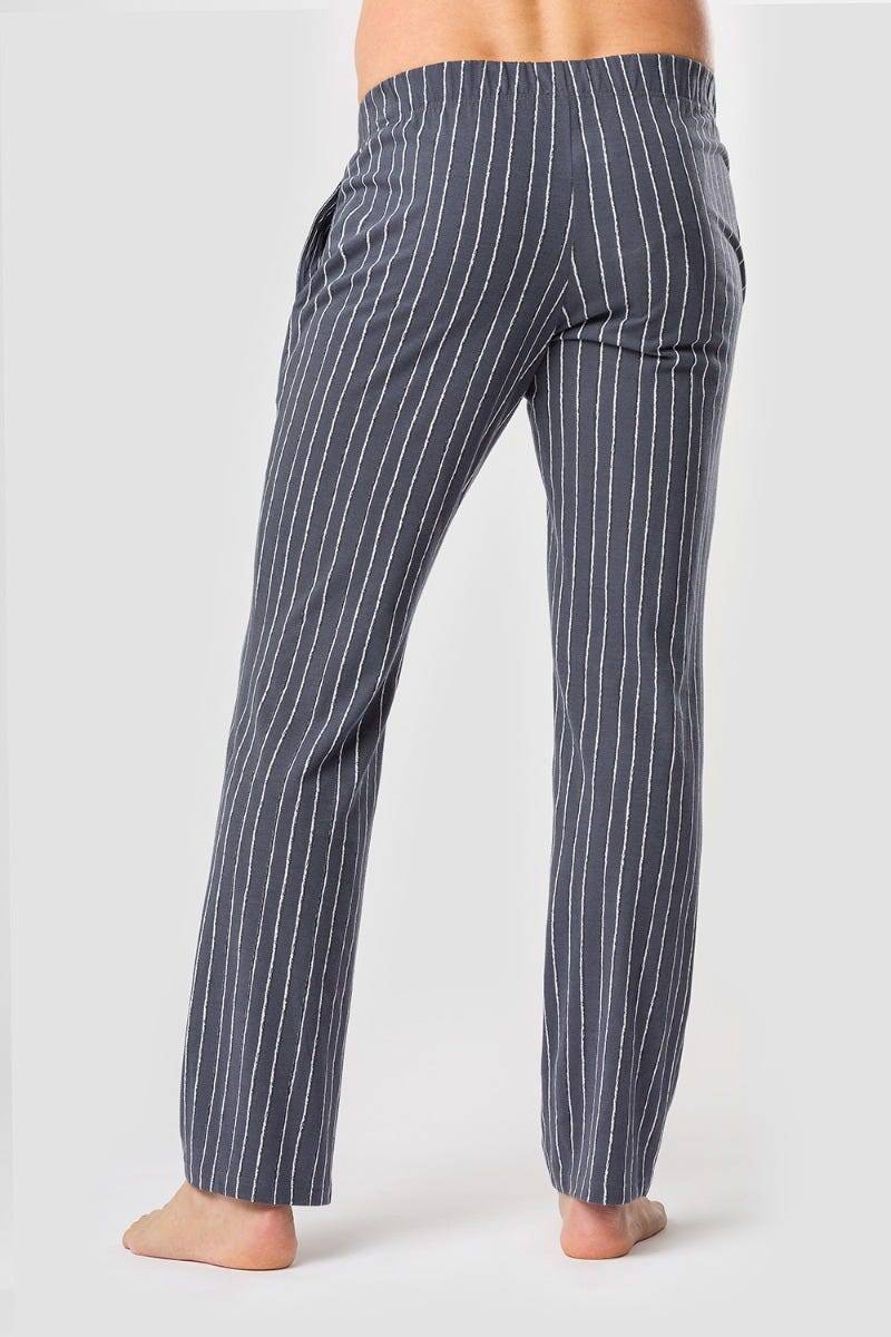 Rösch Herren Pyjamahose Im Klassischen Streifen-Druck 100% Baumwolle