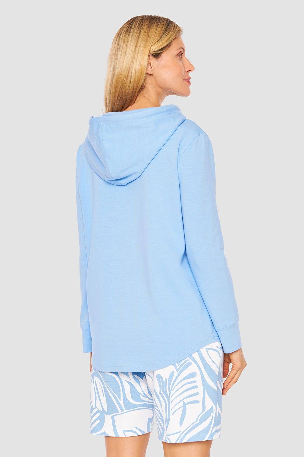 Rösch Jacke Mit Kapuze Und Reißverschluss Sweat Taschen Baumwolle/Elasthan