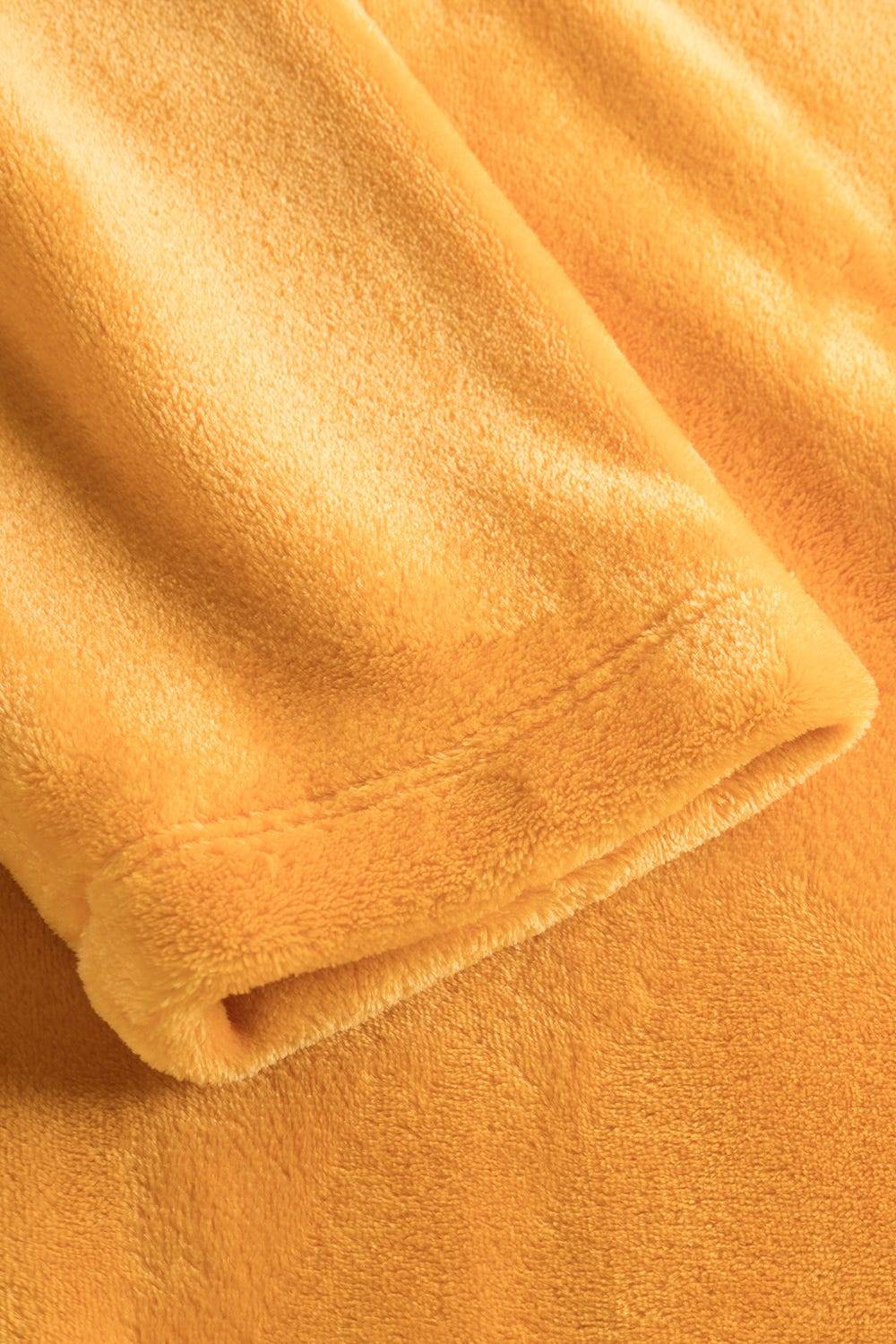 Rösch Mantel Aus Flausch Reißverschluss 100% Polyester