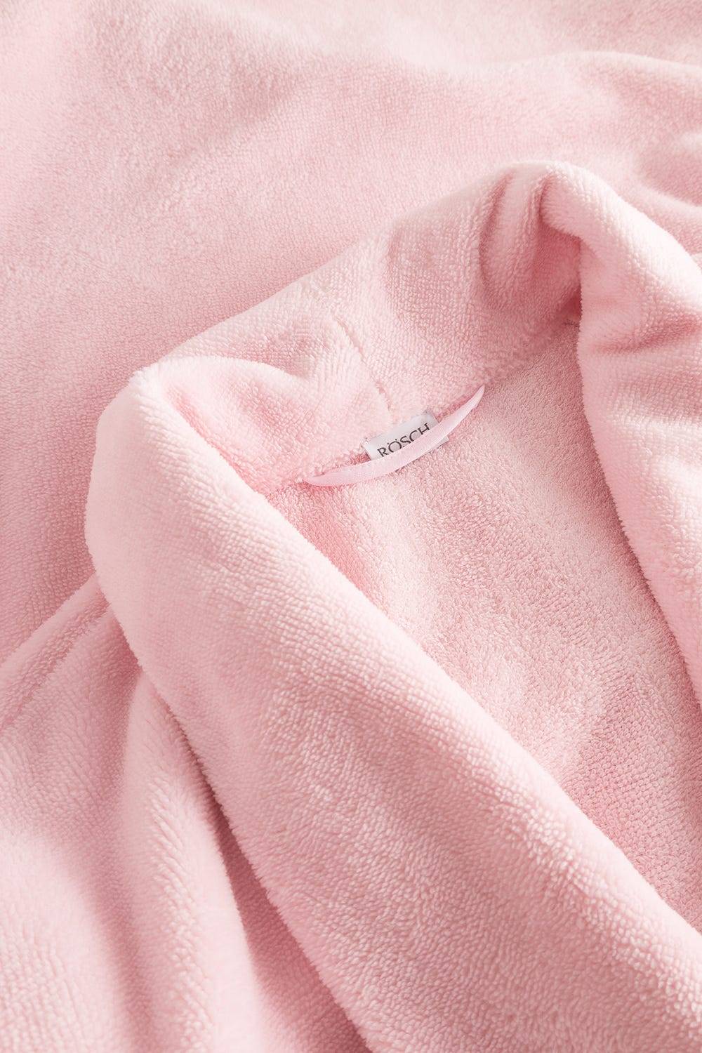 Rösch Morgenmantel Aus Flausch Kuschelig Materialmix