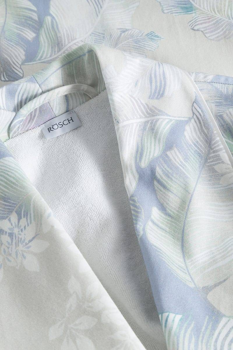 Rösch Morgenmantel Im Federdruck Art-Style Baumwolle/Modal