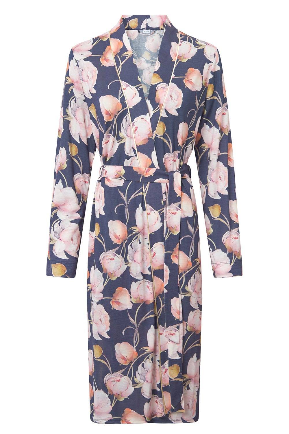 Rösch Morgenmantel Im Floralen Druck Romantisch 100% Modal