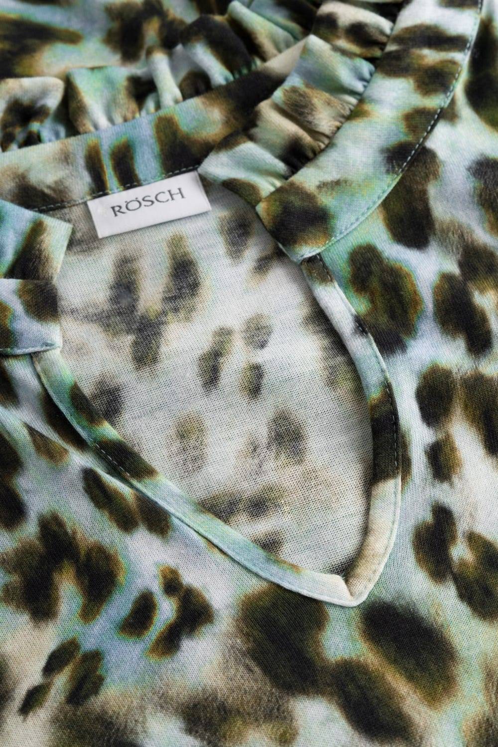 Rösch Nachthemd Im Bunten Leo-Druck Baumwolle/Modal