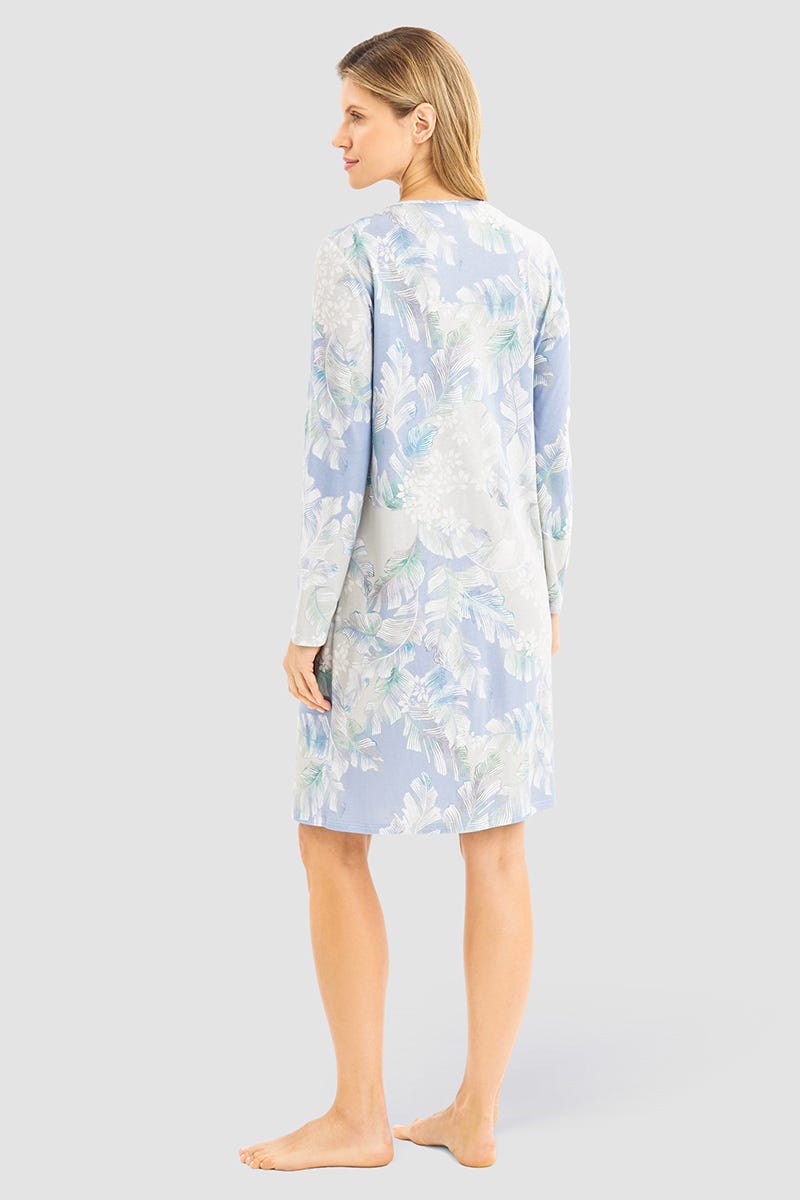 Rösch Nachthemd Im Federdruck Art-Style Baumwolle/Modal