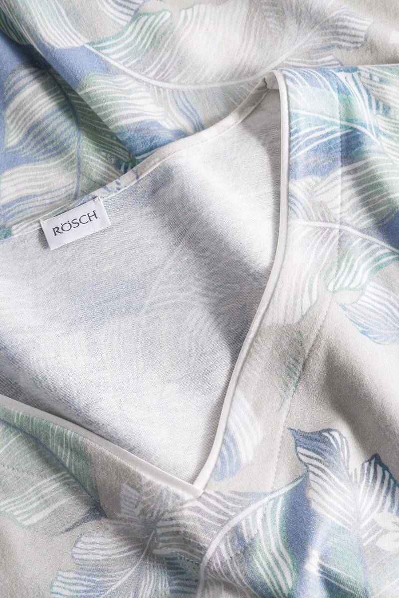 Rösch Nachthemd Im Federdruck Art-Style Maxi-Länge Baumwolle/Modal