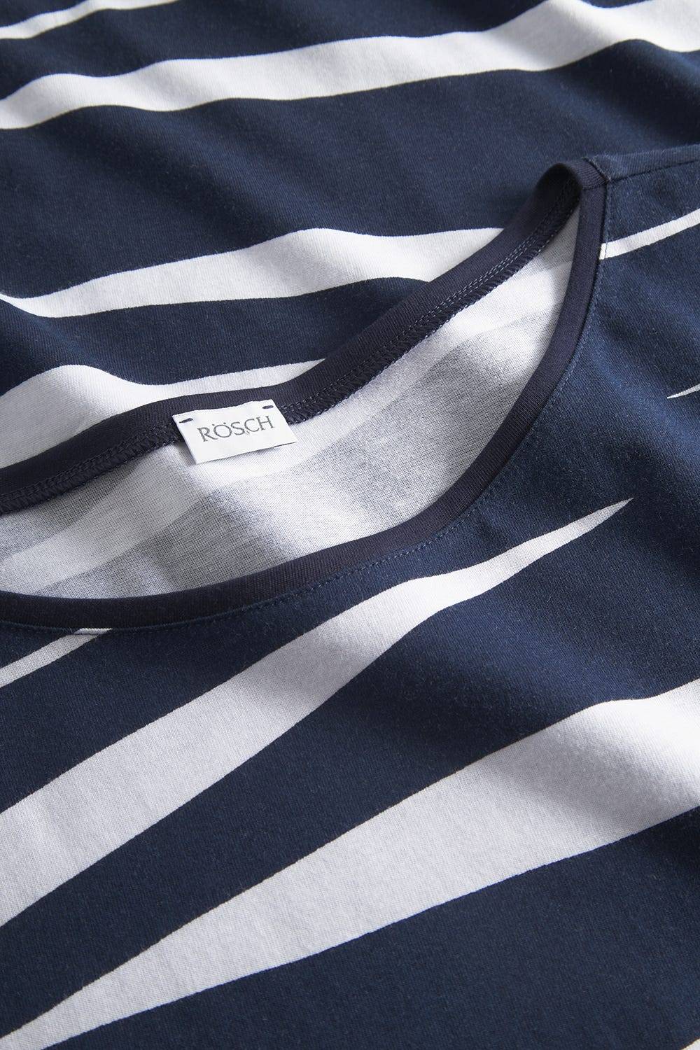 Rösch Nachthemd Im Grafikdruck Wellenförmig 100% Baumwolle