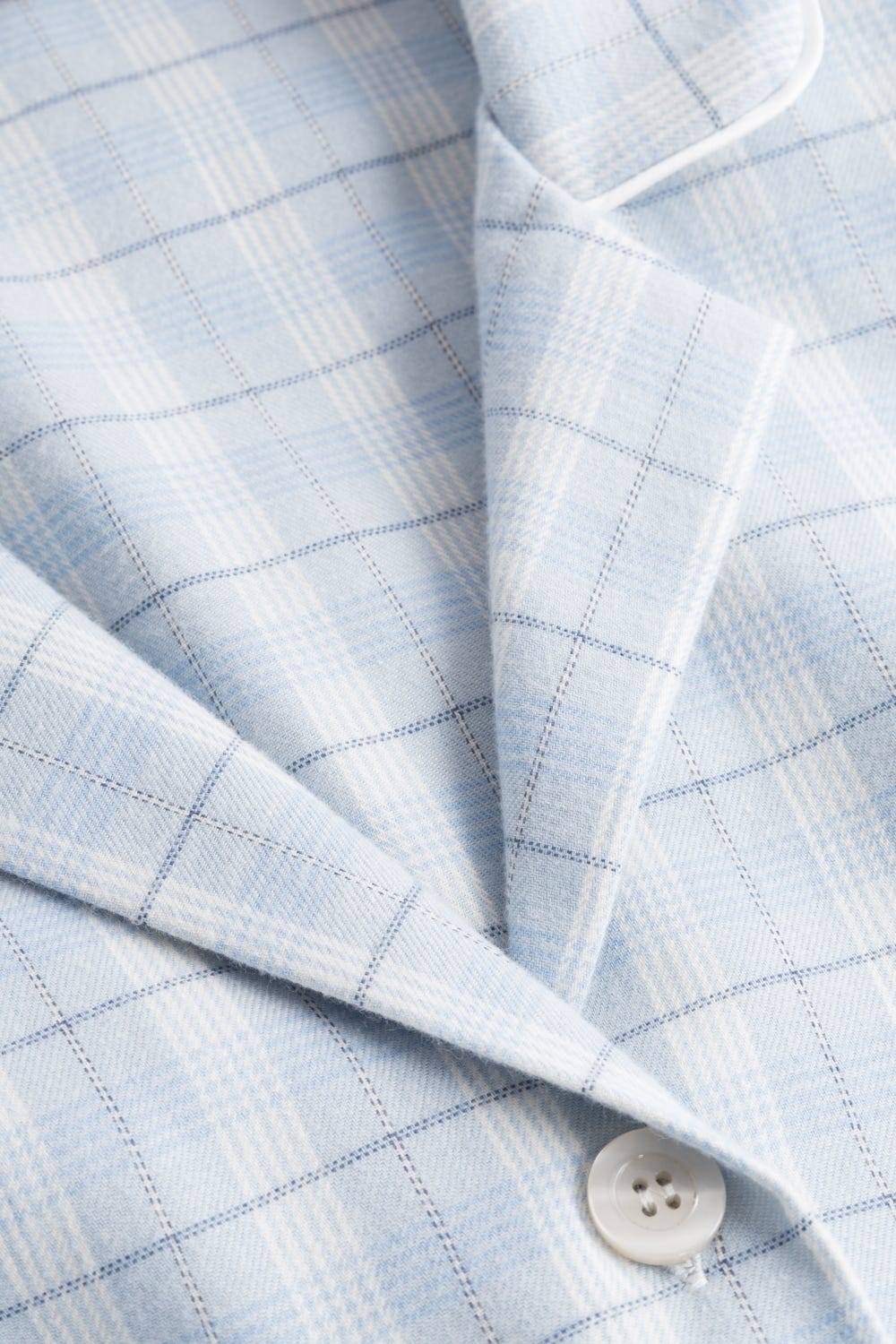 Rösch Nachthemd Im Herrenhemdstil Flanell 100% Baumwolle