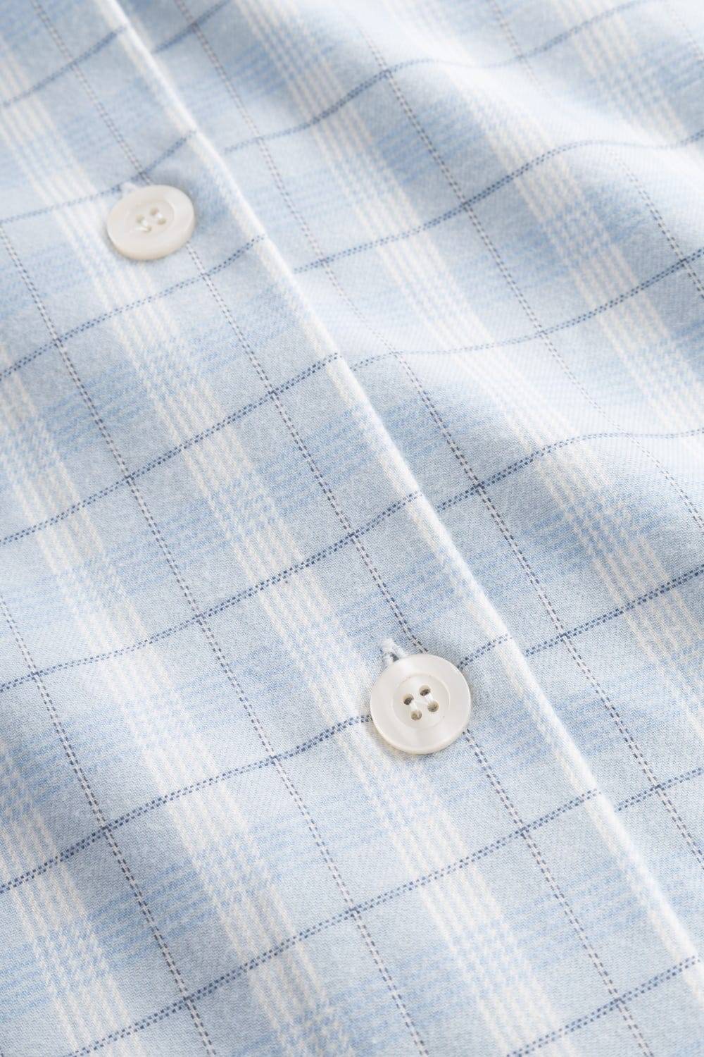 Rösch Nachthemd Im Herrenhemdstil Flanell 100% Baumwolle