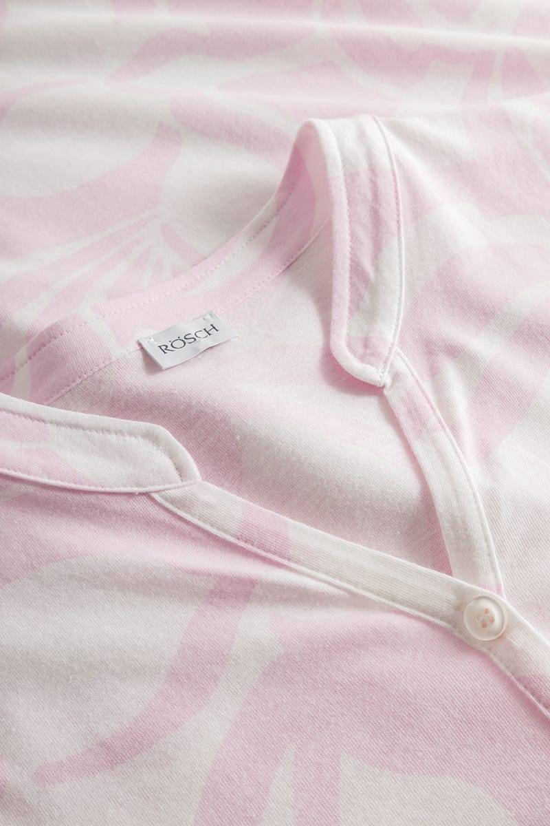 Rösch Nachthemd Im Pastelligen Blumendruck Maxi-Länge 100% Baumwolle