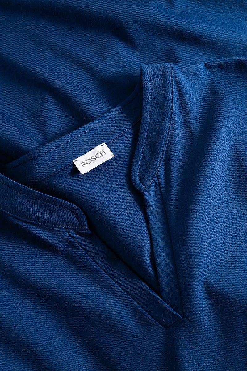 Rösch Nachthemd Im Puristischen Stil Maxi-Länge 100% Baumwolle