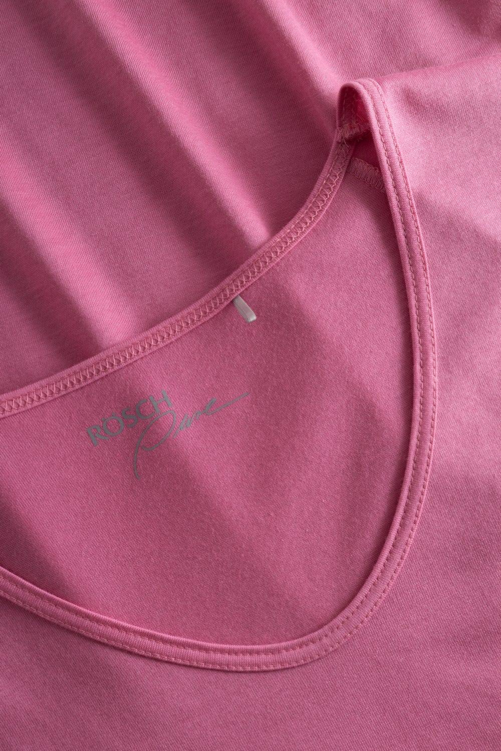 Rösch Nachthemd Im Sportiven Look Seitentaschen Baumwolle/Modal