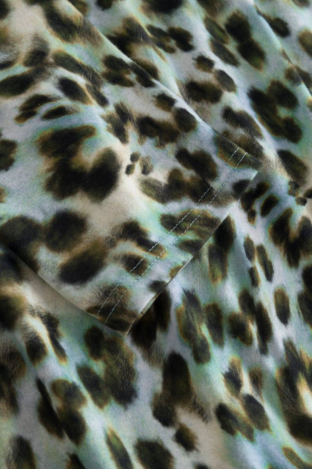 Rösch Nachtkleid Im Bunten Leo-Druck Baumwolle/Modal