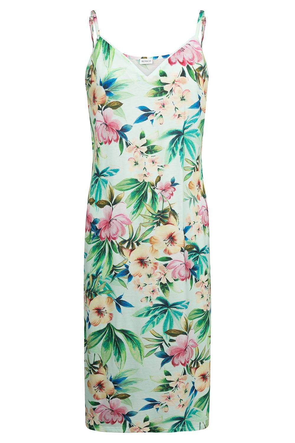 Rösch Nachtkleid Im Exotischen Blumendruck Baumwolle/Modal