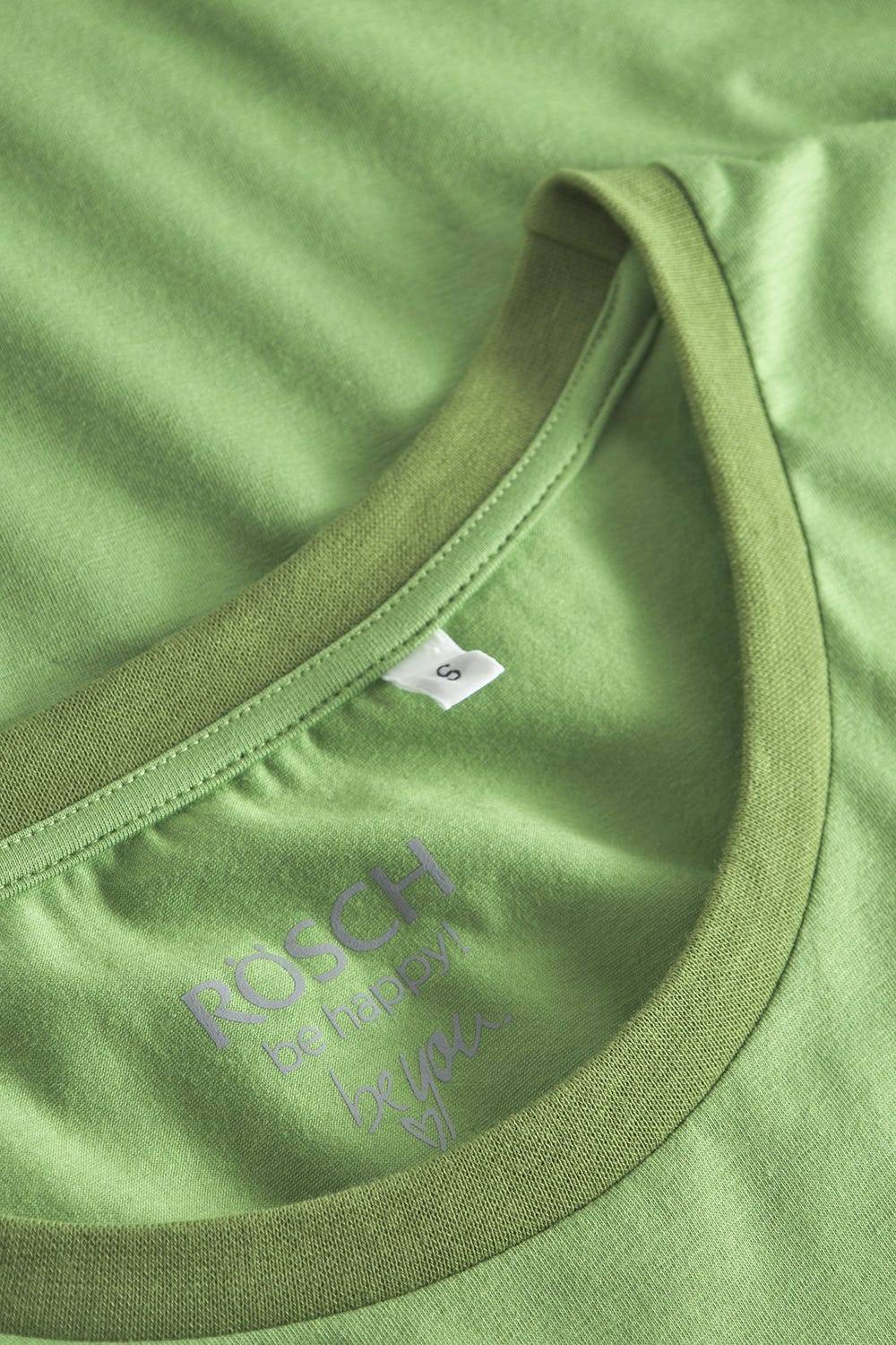 Rösch Nachtkleid Mit Statement-Print Grün Baumwolle/Elasthan