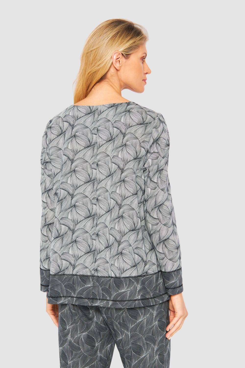 Rösch Oberteil Im Mustermix A-Linie Baumwolle/Modal Große Größen Bis 54