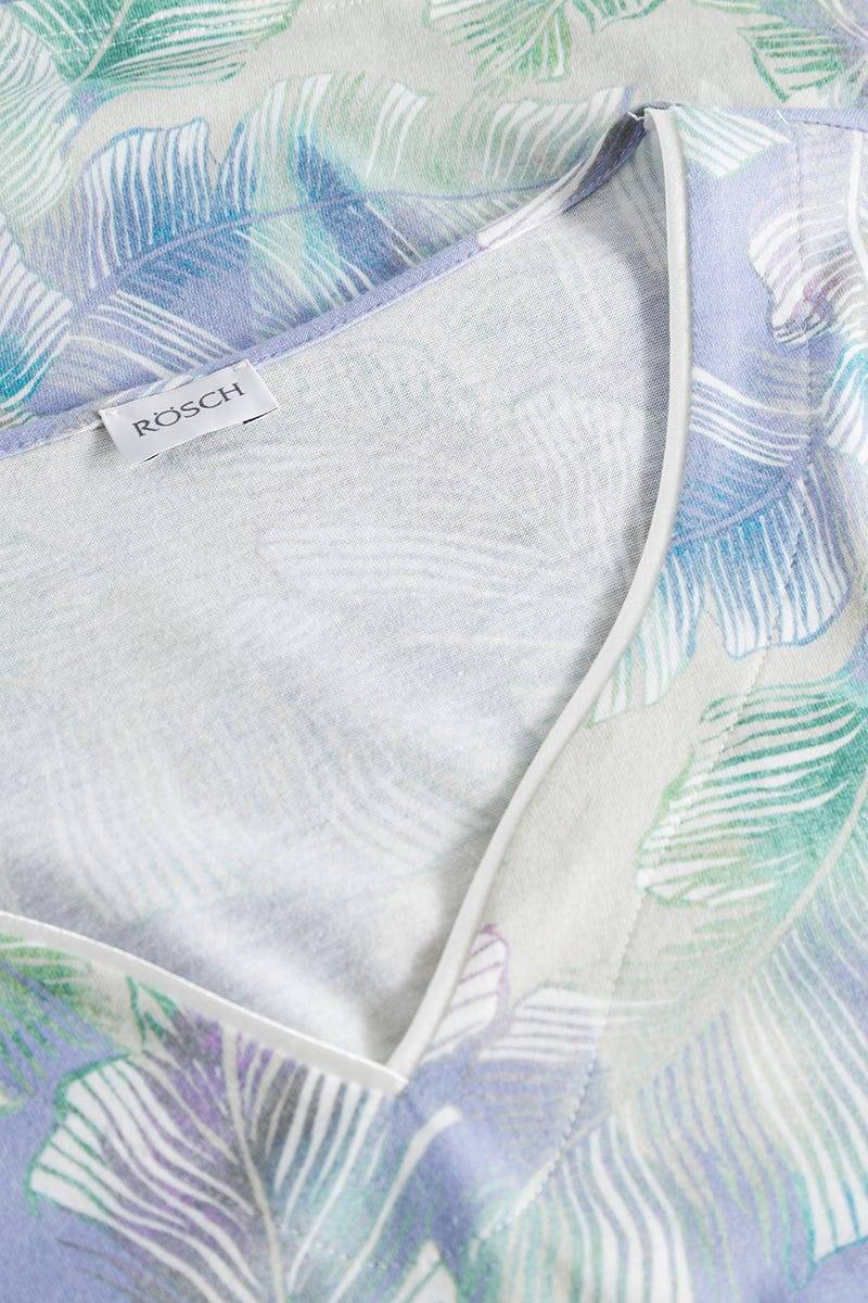 Rösch Pyjama Im Federdruck Art-Style Baumwolle/Modal