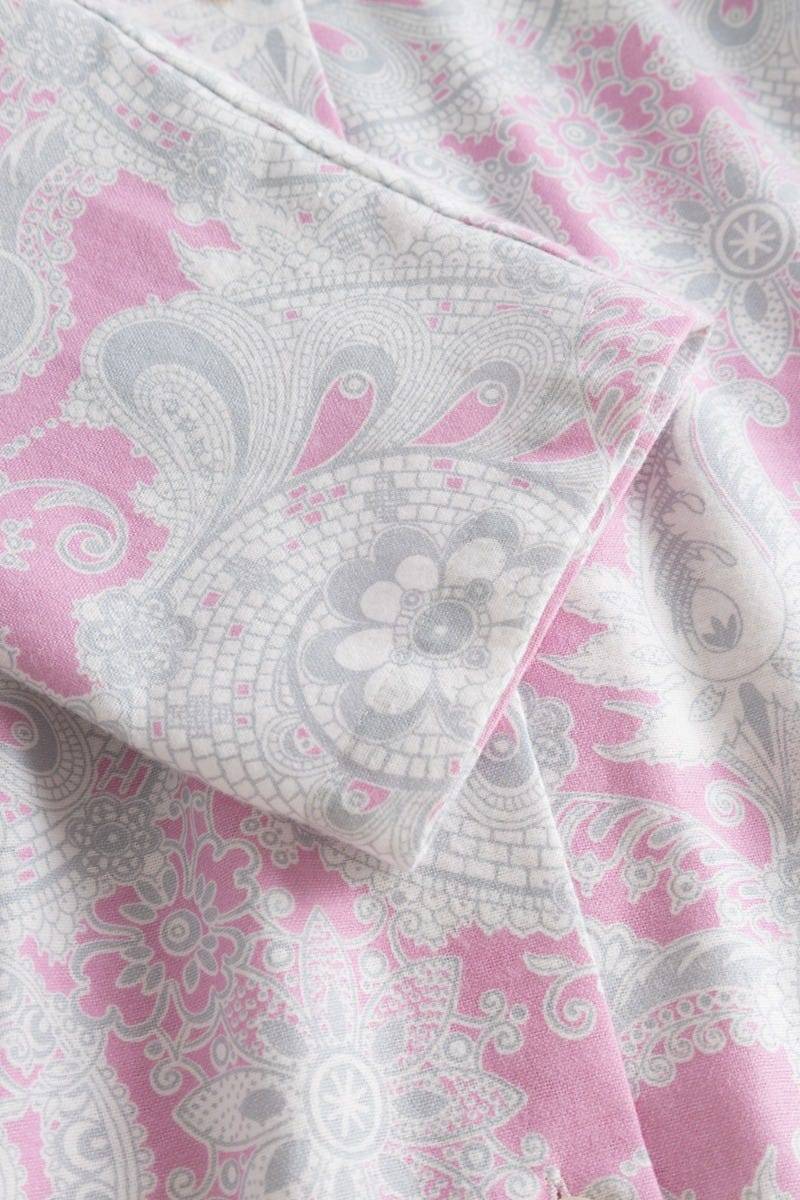 Rösch Pyjama Im Herrenstil Flanell Kuschlig 100% Baumwolle