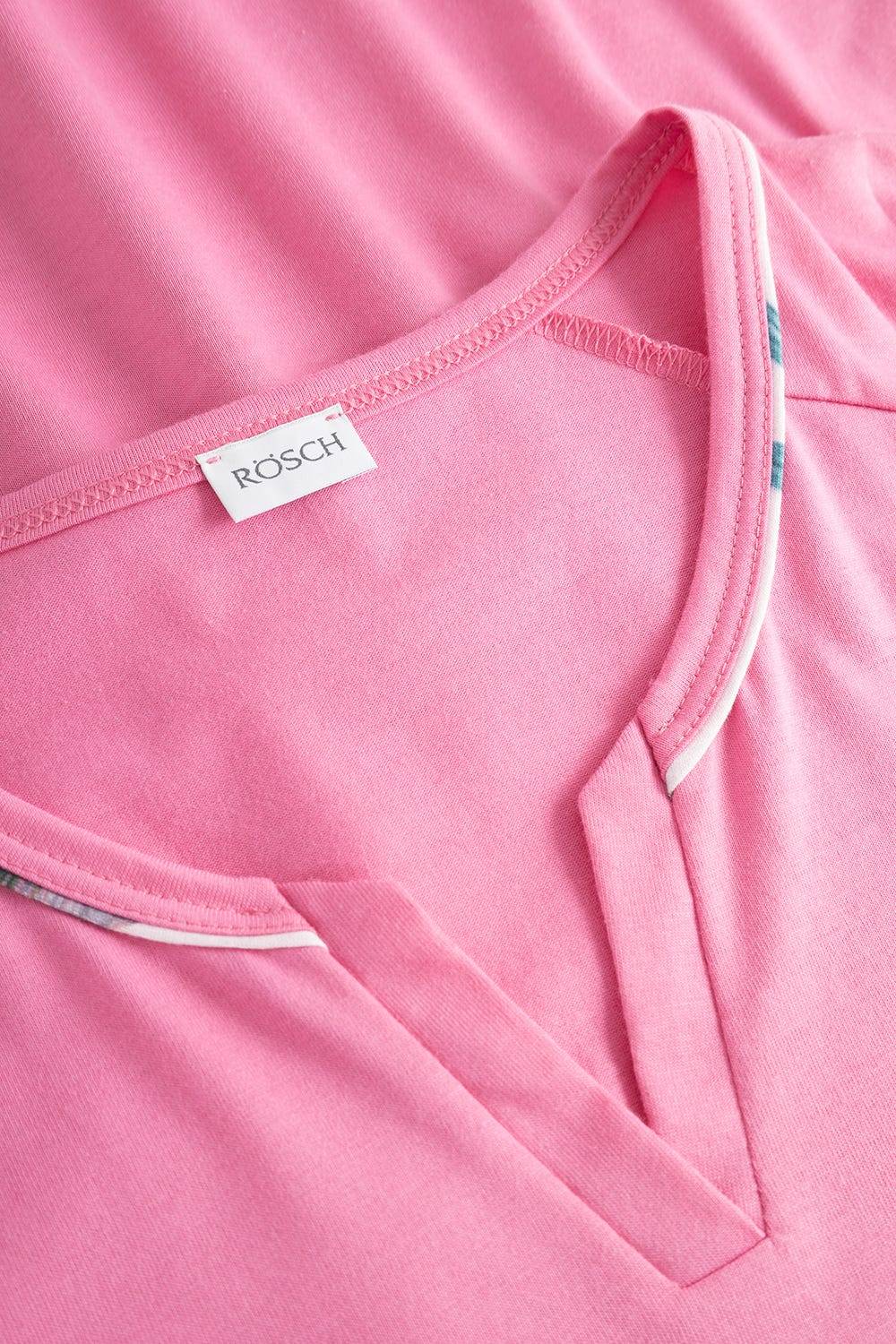 Rösch Pyjama Im Sommerlichen Blumendruck Exotisch Baumwolle/Modal