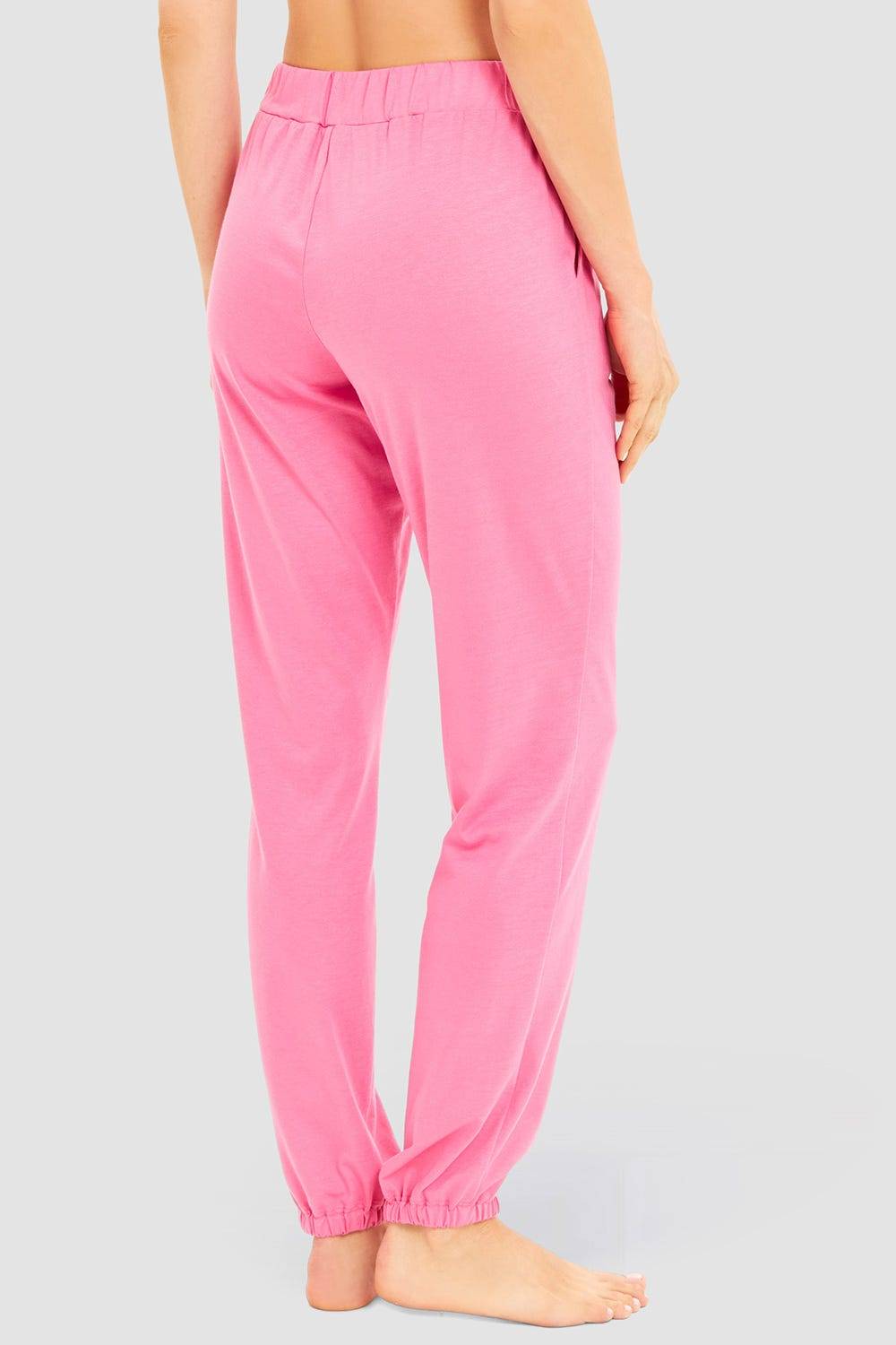 Rösch Pyjamahose Mit Bündchen Sportiv Baumwolle/Modal