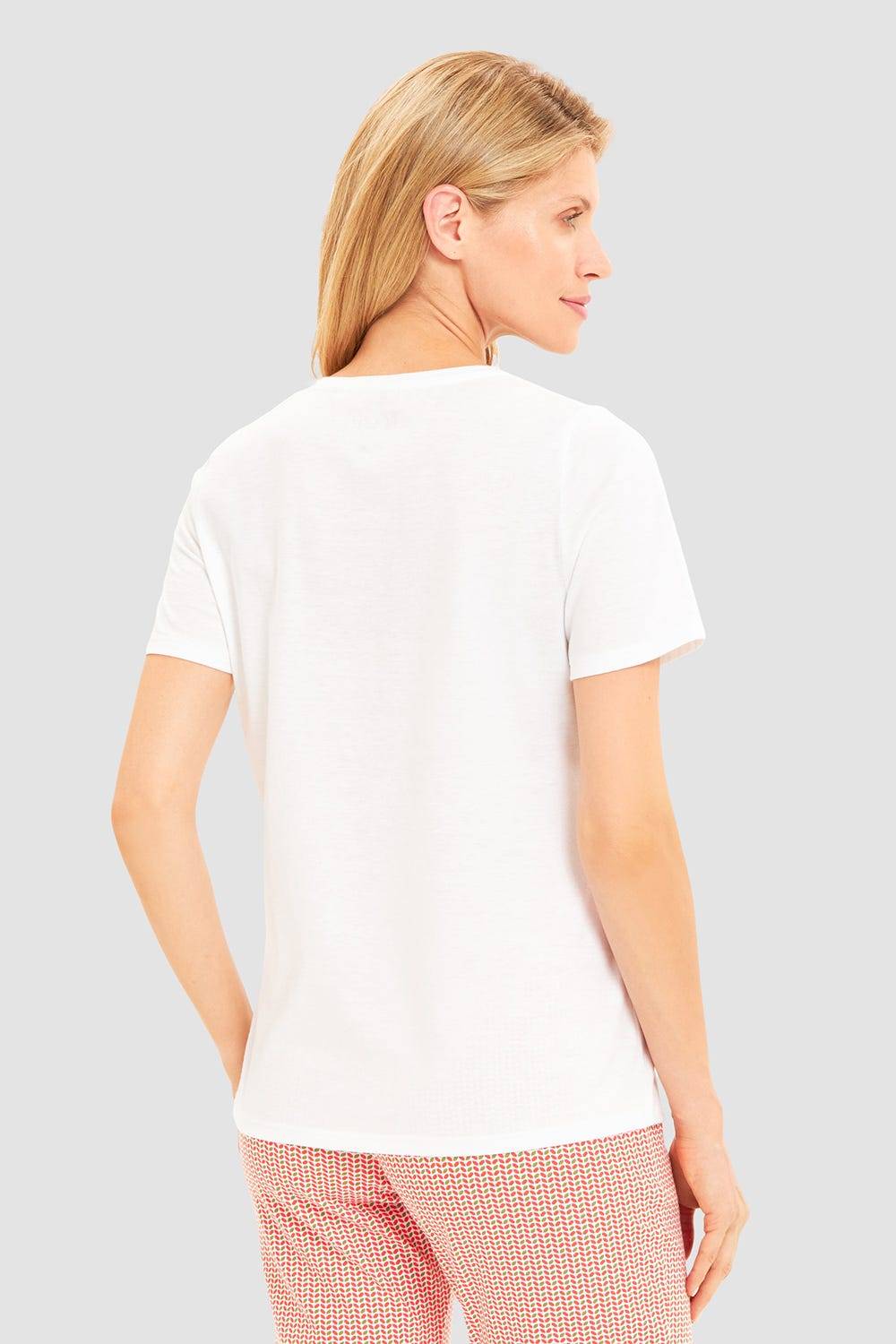 Rösch Pyjamashirt Mit Motivdruck Herz 100% Baumwolle