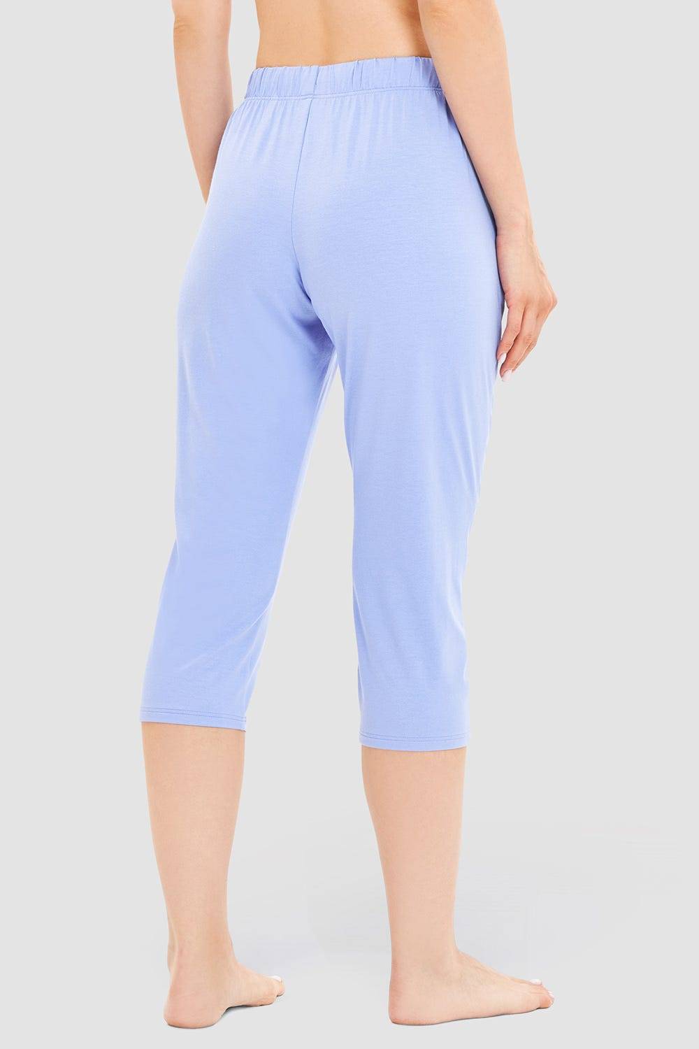 Rösch 3/4-Pyjamahose In Lavendel Viskose/Elasthan