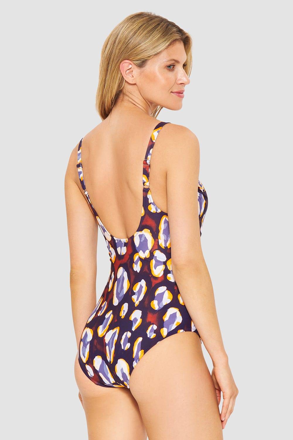 Rösch Badeanzug Im Tupfendruck Modern Leo