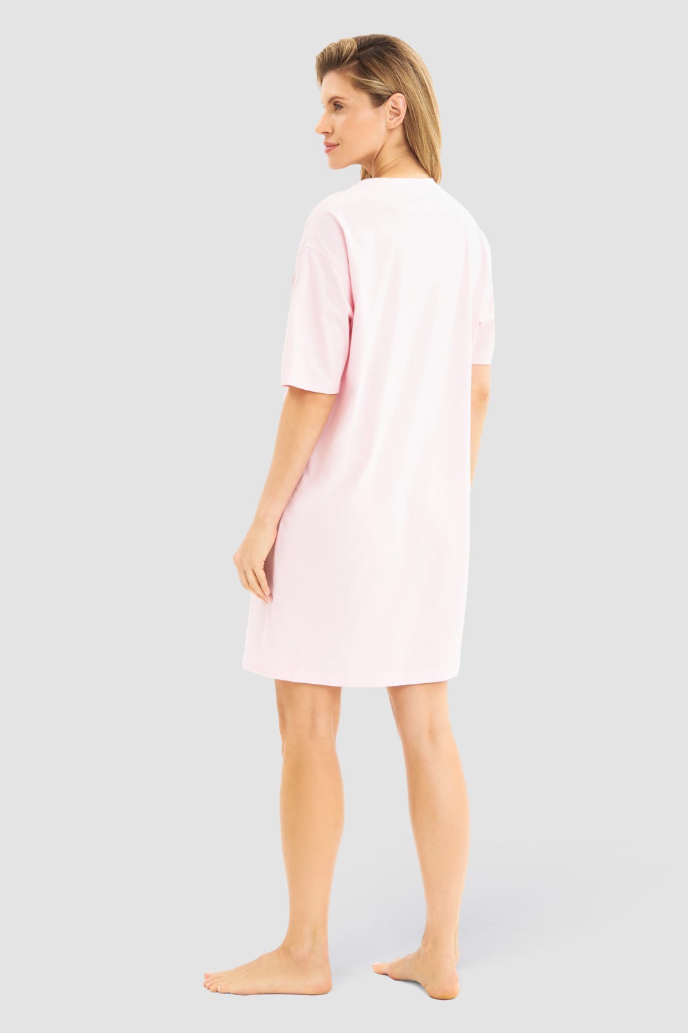 Rösch Basic Nachthemd Im Sportiven Look