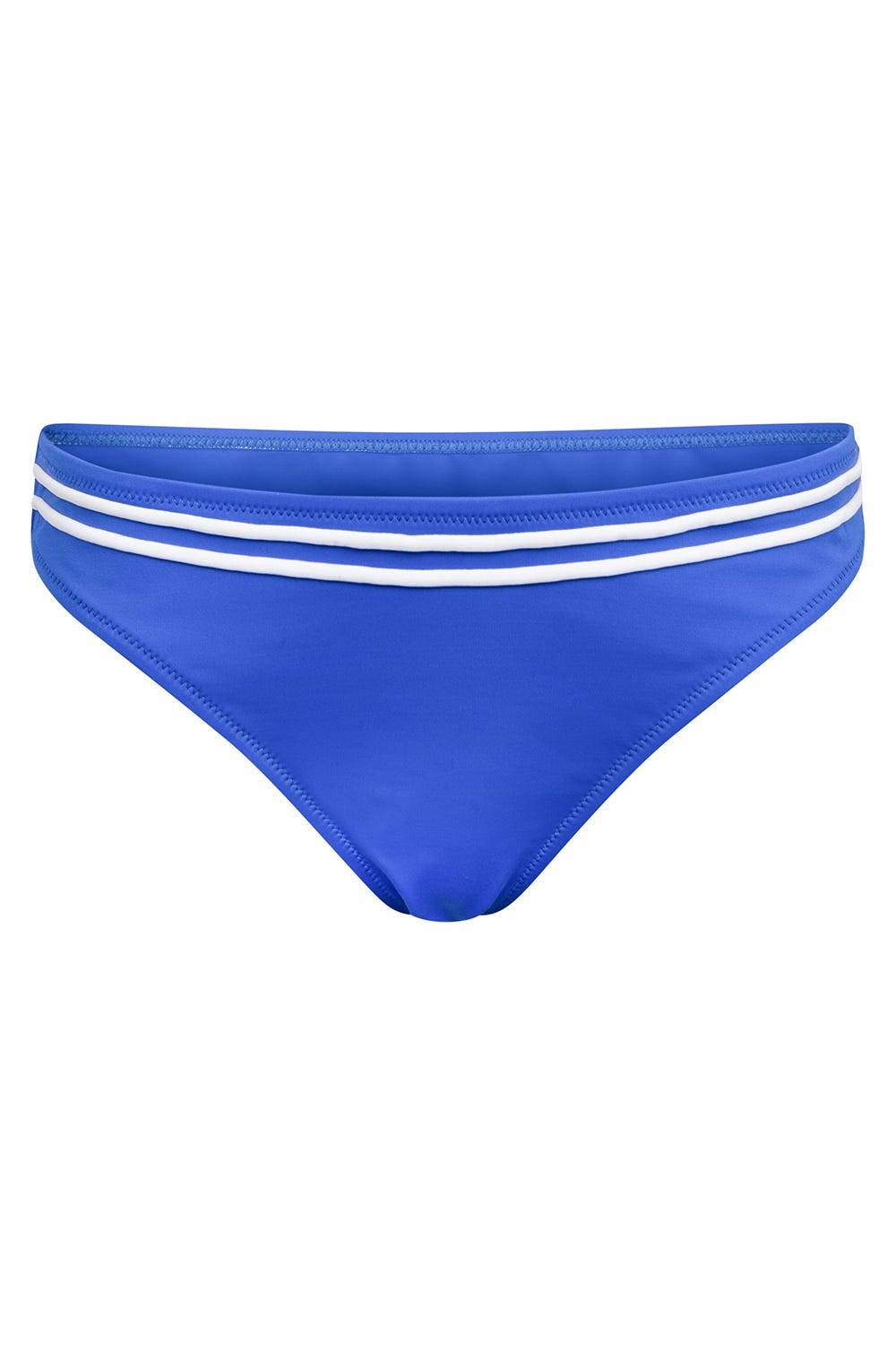 Rösch Bikini-Hose Mit Streifendetails Neon-Blau