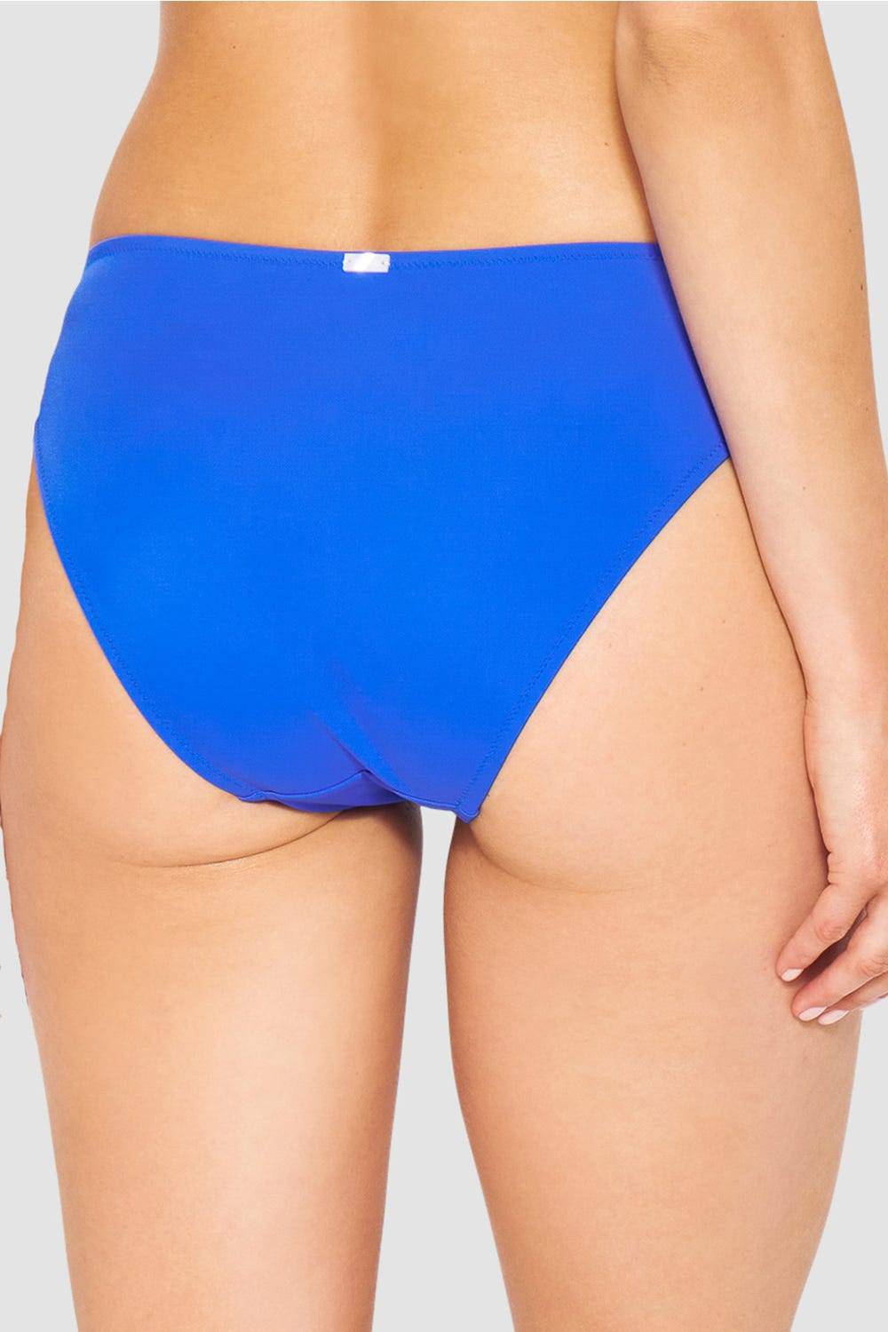 Rösch Bikini-Hose Mit Streifendetails Neon-Blau