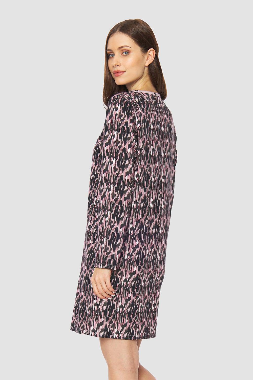 Rösch Nachthemd Im Druck-Mix Blende 100% Baumwolle