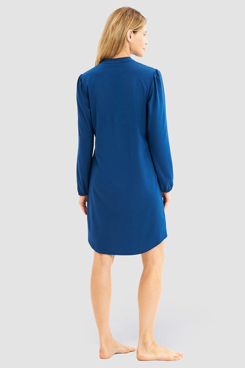 Rösch Nachthemd Im Puristischen Stil 100% Baumwolle