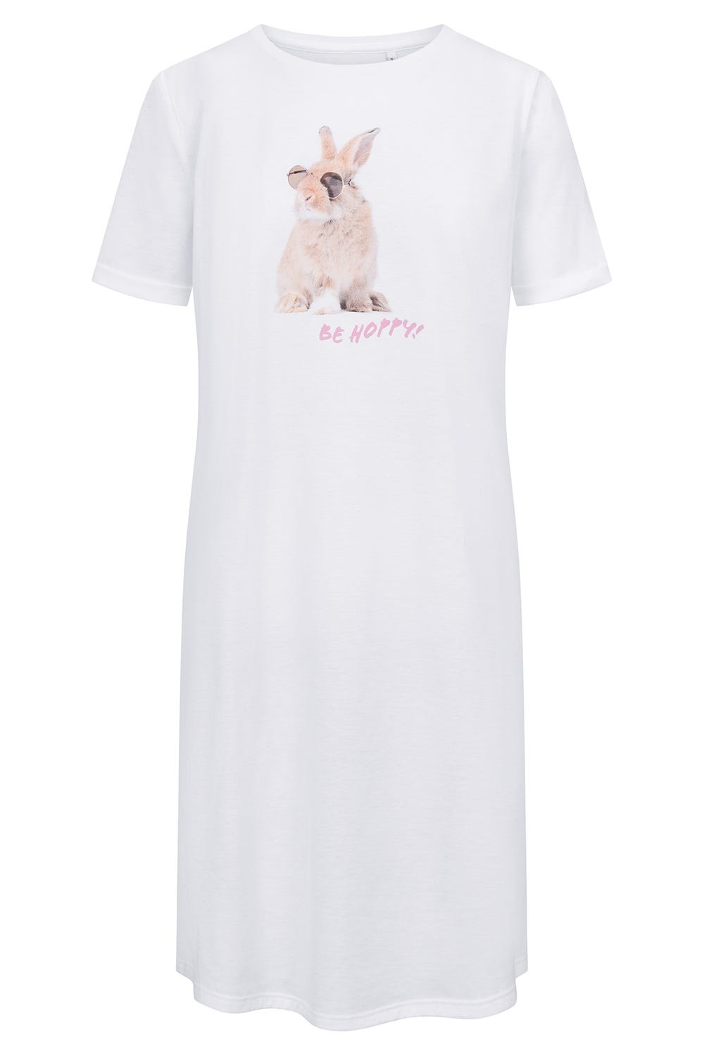 Rösch Nachthemd Mit Motivdruck Hase 100% Baumwolle