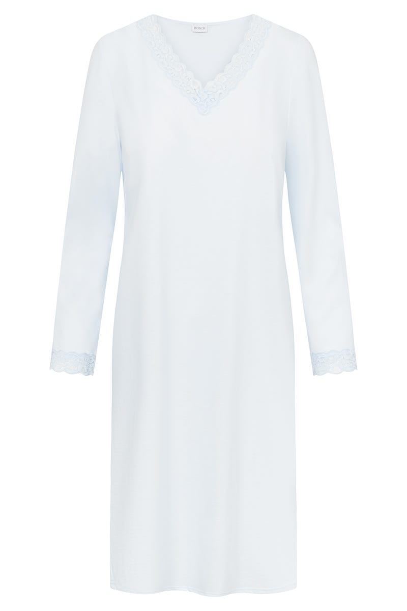 Rösch Nachthemd Mit Spitzendetails Baumwolle/Modal