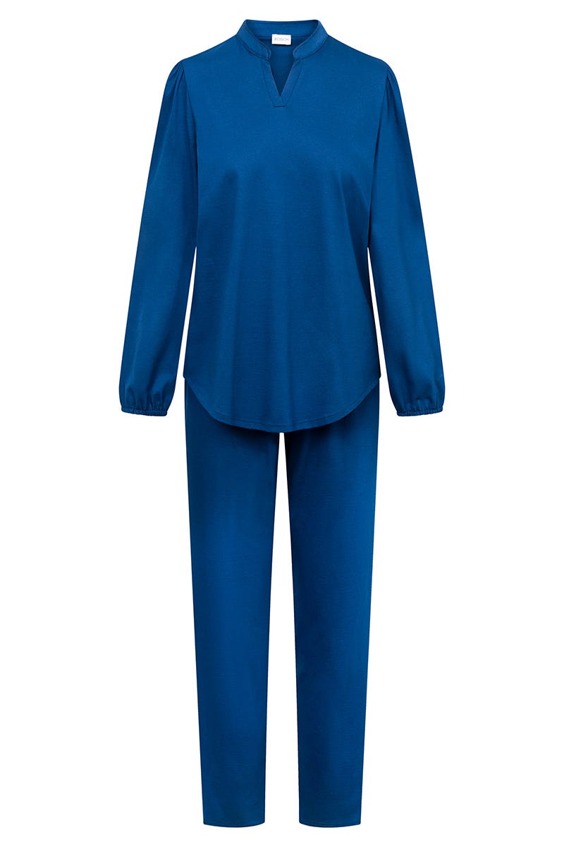 Rösch Pyjama Im Puristischen Stil 100% Baumwolle