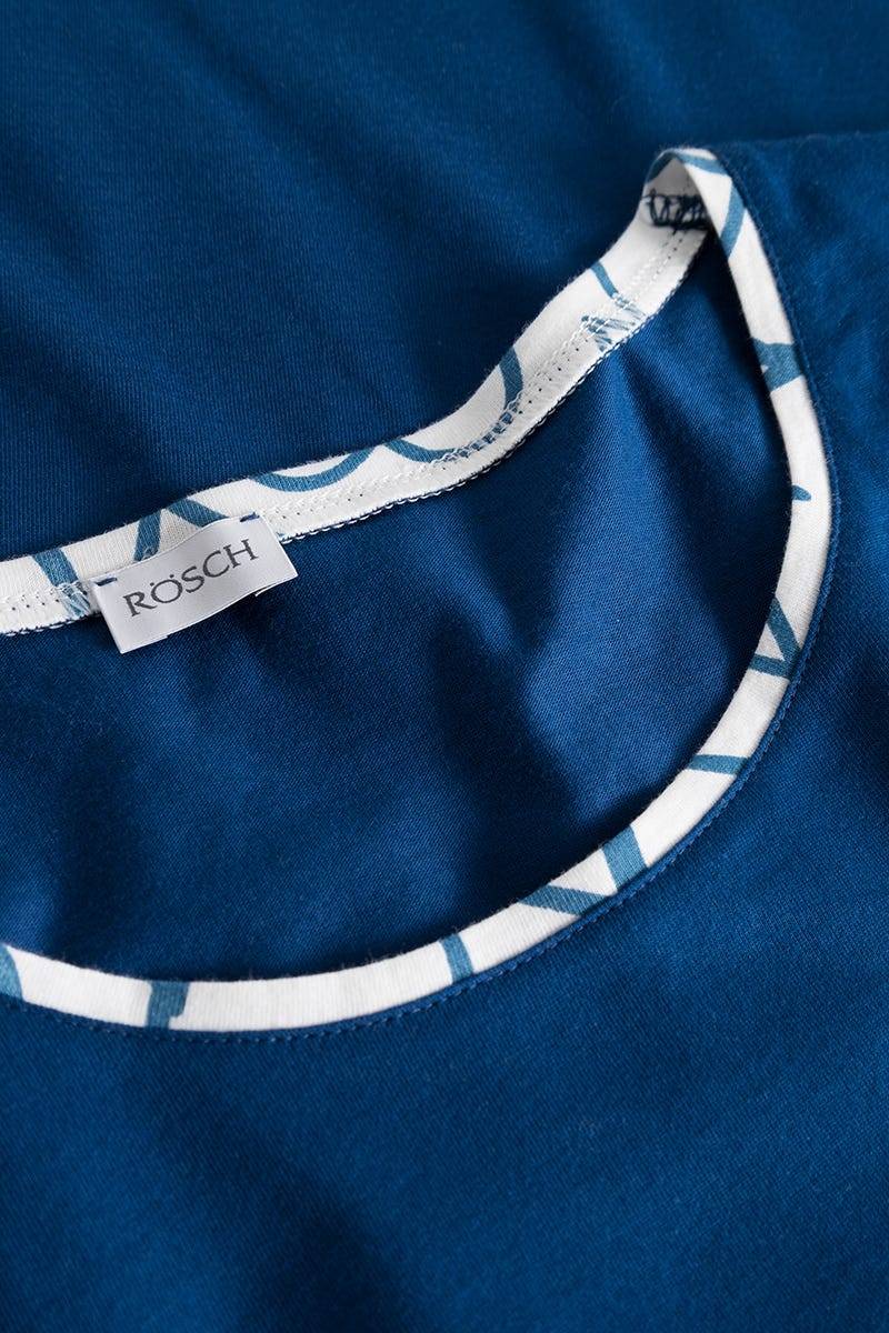 Rösch Pyjama Mit Herzen-Druck 100% Baumwolle