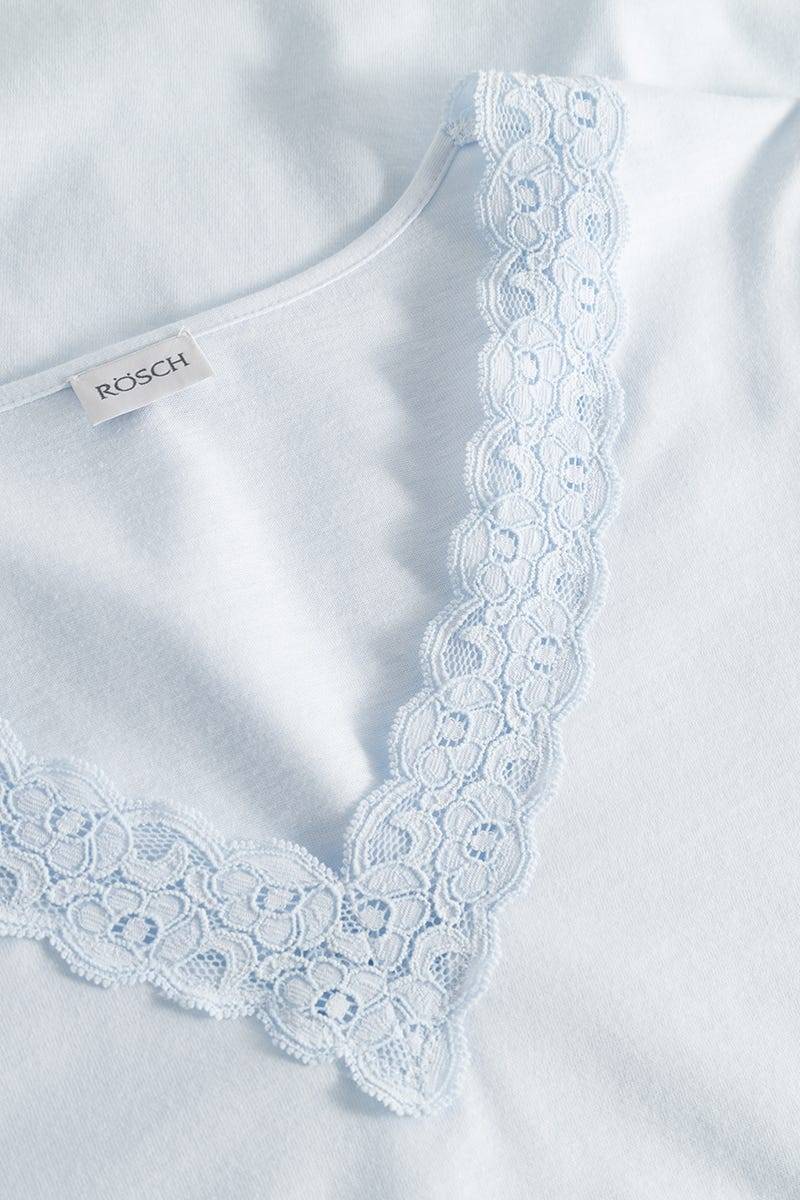 Rösch Pyjama Mit Spitzendetails Baumwolle/Modal