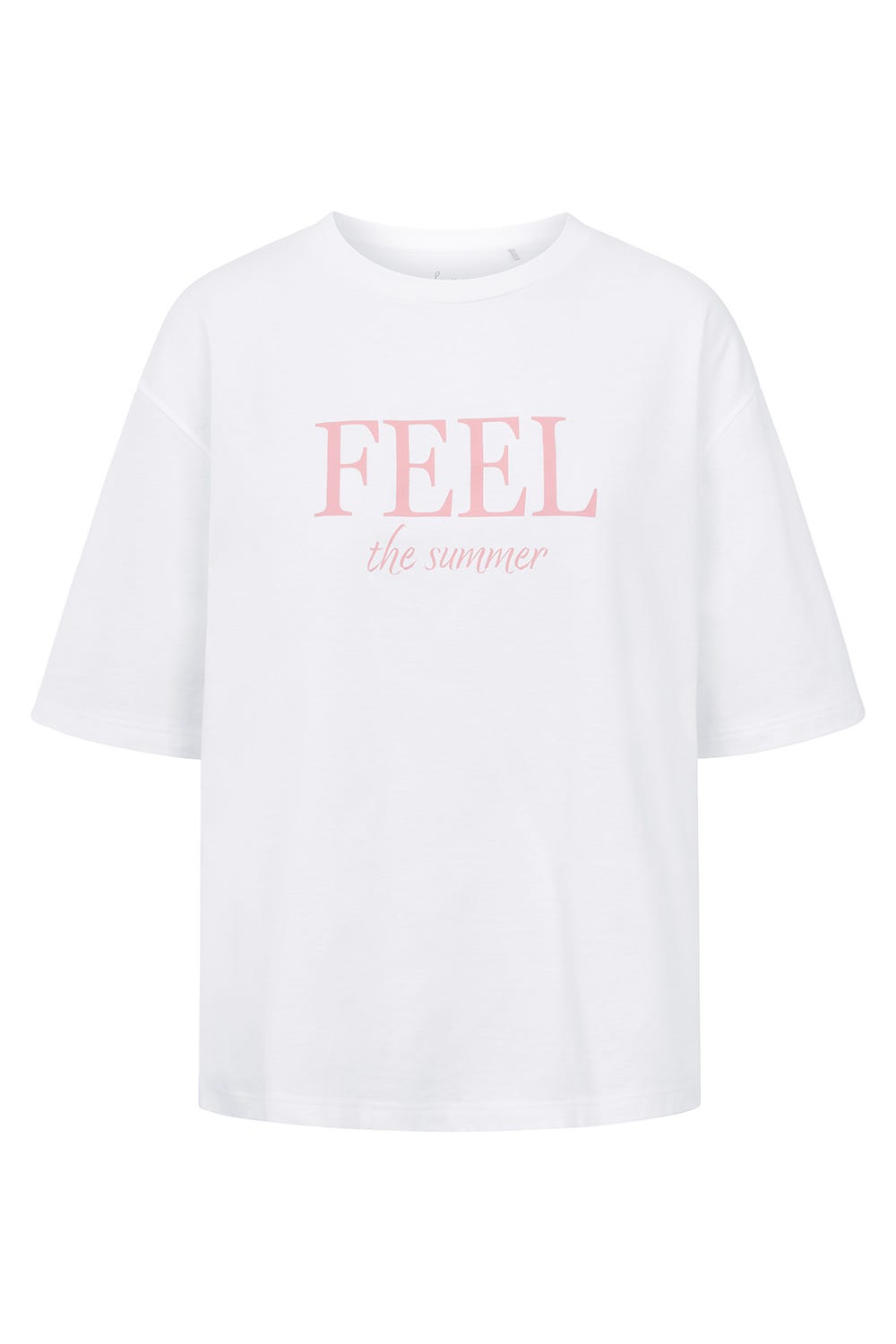 Rösch T-Shirt Mit Schriftzug Sommer 100% Baumwolle