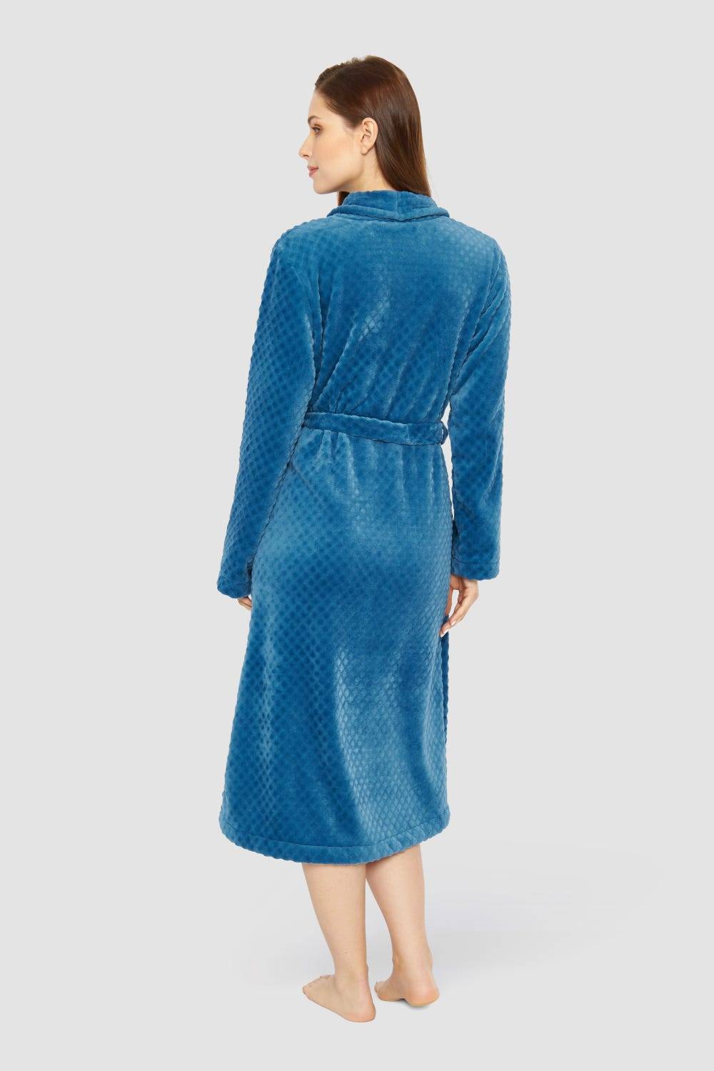 Rösch Wickelmantel Mit Prägestruktur 100% Polyester